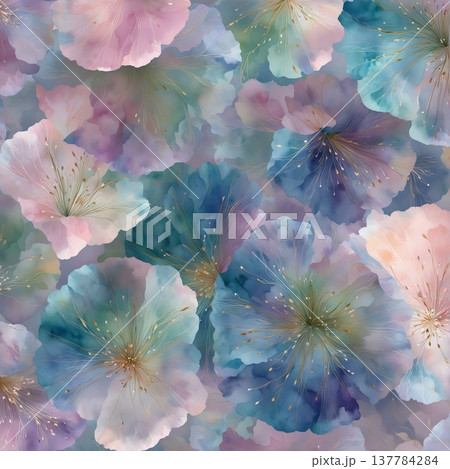 floral background with flowers floral background with flowers 137784284