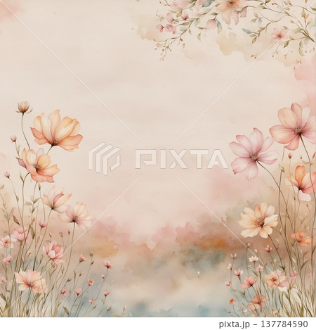 soft focus of light pink sakura flowers soft focus of light pink sakura flowers 137784590