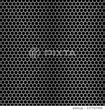 Metal mesh with hexagon pattern, grid abstract background Metal mesh with hexagon pattern, grid abstract background 137787440