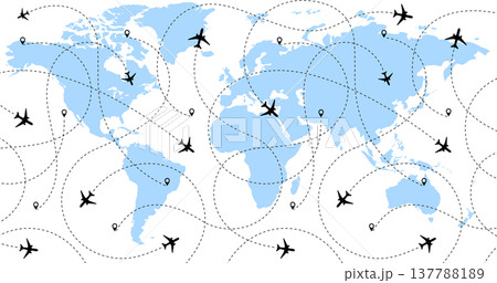 Covid-19 Quarantine Coronavirus Stop Airplane 137788189