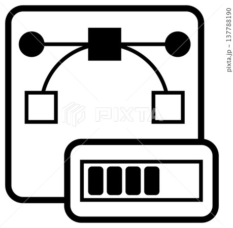 Vector File Processing Icon Vector File Processing Icon 137788190