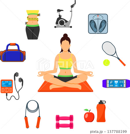 Healthy Lifestyle Concept Healthy Lifestyle Concept 137788199