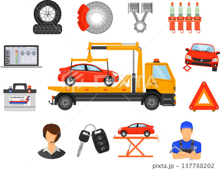Car Service Banners 137788202