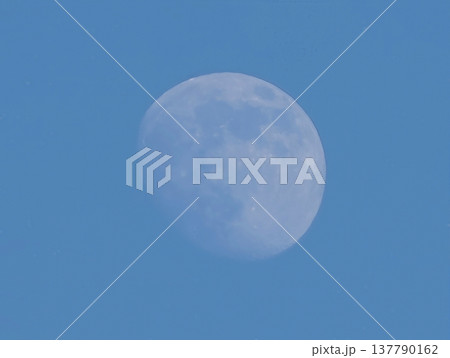 Moon Landscape Depiction, Illustration Showing Intricate Lunar Landscape Details And Shadowing Effects 137790162
