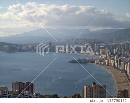 Vivid View Of Bay Surroundings, Beautiful Hillside Perspective Capturing Nature And Urban Integration Vivid View Of Bay Surroundings, Beautiful Hillside Perspective Capturing Nature And Urban Integration 137790182