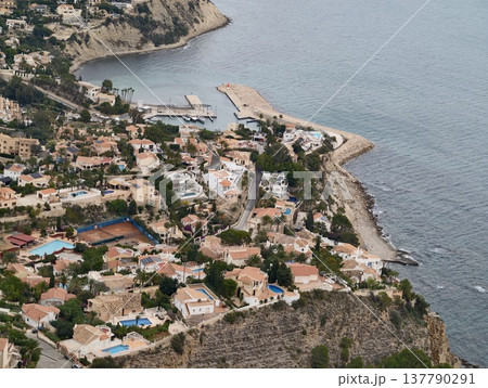 Cliffside Mediterranean Villas Overlooking Azure Sea Property Scouting And Vacation Retreat 137790291