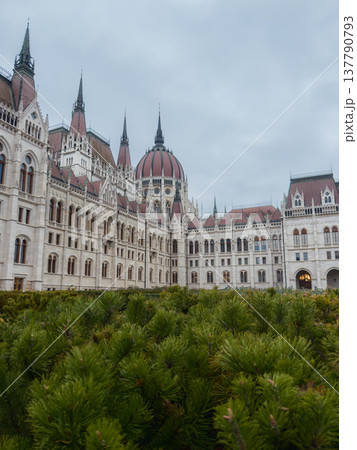 Old Parliament Building In Hungary 137790793