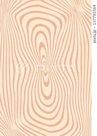 Funky hypnotic beige line groovy pattern or wallpaper. Psychedelic retro background, distorted spiral groovy print. Wavy line funky pattern Funky hypnotic beige line groovy pattern or wallpaper. Psychedelic retro background, distorted spiral groovy print. Wavy line funky pattern 137793564