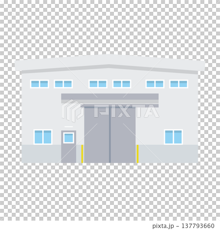 工場の建物イラスト 工場の建物イラスト 137793660