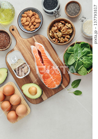 Food rich in omega 3 fatty acid 137793817