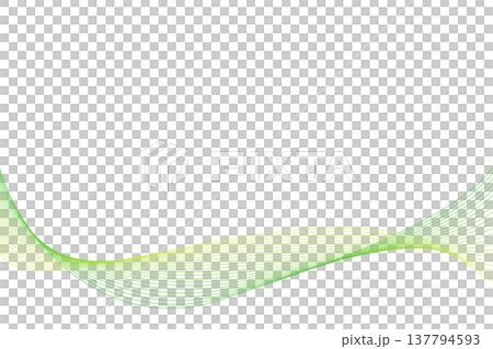 簡單的曲線波浪背景 - 綠色 簡單的曲線波浪背景 - 綠色 137794593