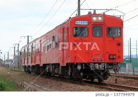 ［MR］水島臨海鉄道キハ30形+キハ37形（倉敷市⇔三菱自工前） 137794979