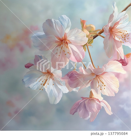 watercolor painting of chrysanthemum flowers watercolor painting of chrysanthemum flowers 137795084