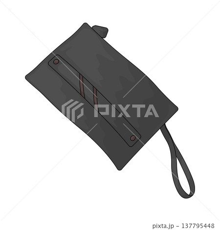 Illustration of Clutch Bag 137795448