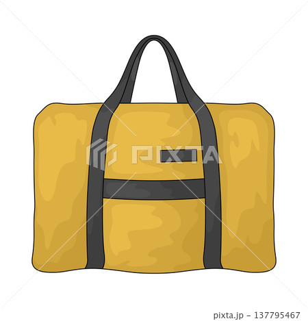 Illustration of Travel Bag 137795467