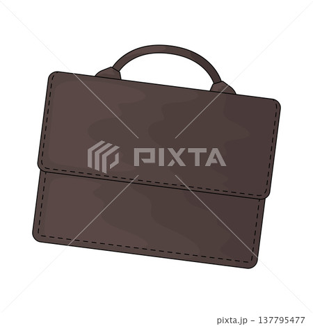 Illustration of briefcase 137795477