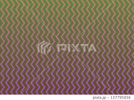 ギザギザ波模様縦の背景イラスト・ダークトーングラデーション 137795856