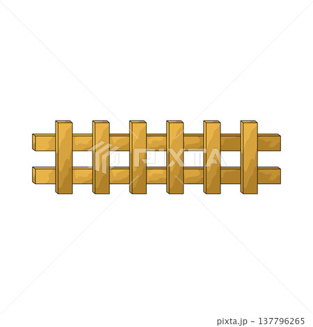 Illustration of Fence Illustration of Fence 137796265