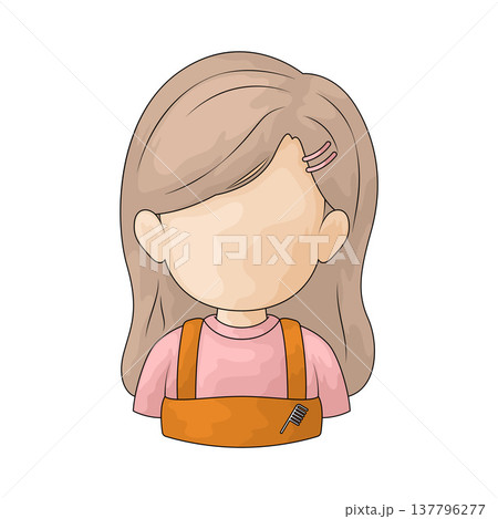 Illustration of Hairstylist Illustration of Hairstylist 137796277
