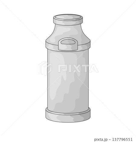 Illustration of Milk Can Illustration of Milk Can 137796551