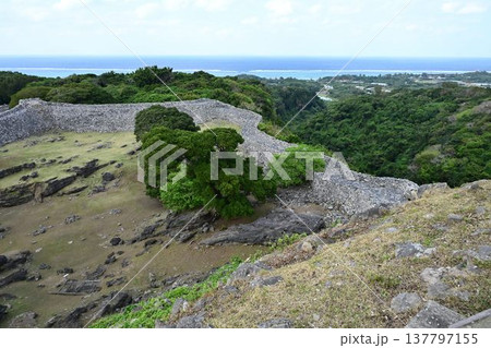 世界文化遺産 北山城 今帰仁城址 世界文化遺産 北山城 今帰仁城址 137797155