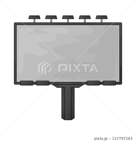 Illustration of Billboard Illustration of Billboard 137797263