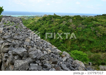 世界文化遺産　北山城　今帰仁城址 137797317