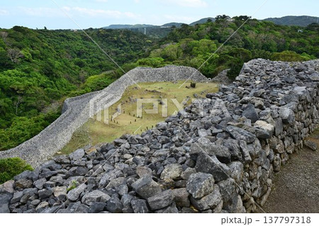 世界文化遺産 北山城 今帰仁城址 世界文化遺産 北山城 今帰仁城址 137797318