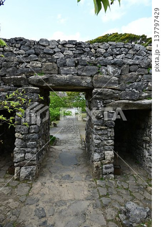 世界文化遺産 北山城 今帰仁城址 世界文化遺産 北山城 今帰仁城址 137797429