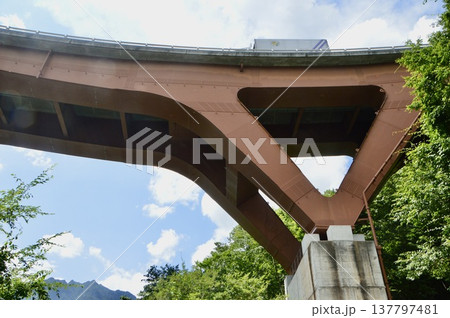 西沢大橋(山梨県山梨市) 西沢大橋(山梨県山梨市) 137797481