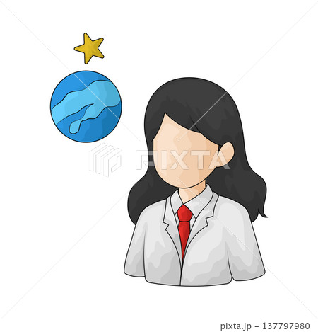 Illustration of Astronomer Illustration of Astronomer 137797980