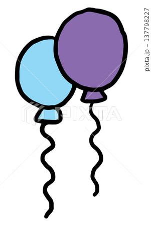 Hand drawn balloons for party, celebration, amusement park, sticker, decorations, cute patch, shirt print, brooch, merchandise, icon, kids and children, department store, playtime, weekends Hand drawn balloons for party, celebration, amusement park, sticker, decorations, cute patch, shirt print, brooch, merchandise, icon, kids and children, department store, playtime, weekends 137798227