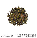 Dry tea leaves 137798899