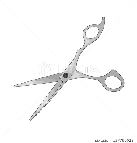 Illustration of Scissors 137799028