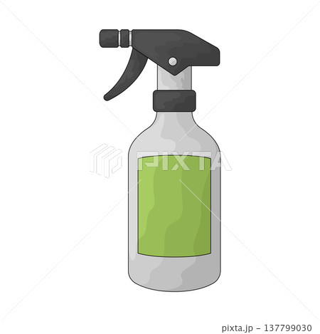 Illustration of Spray Bottle Illustration of Spray Bottle 137799030