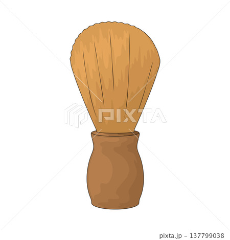 Illustration of Shaving Brush 137799038