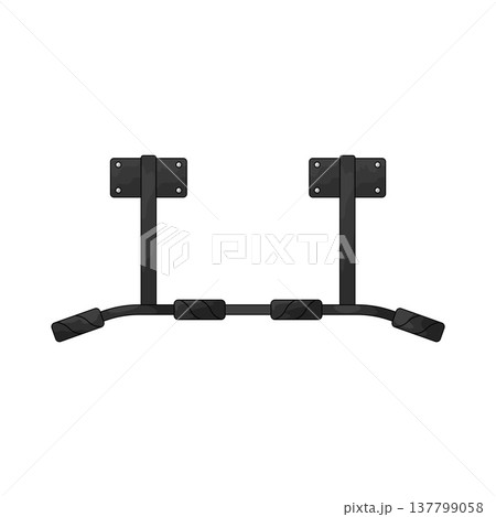 Illustration of Chin-Up Bar 137799058