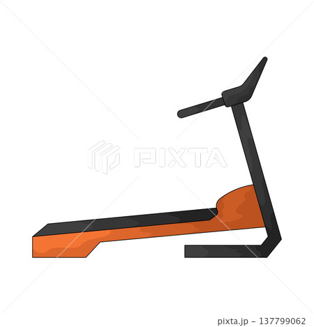 Illustration of Treadmill Illustration of Treadmill 137799062