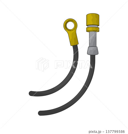 Illustration of Ground Wire Illustration of Ground Wire 137799386