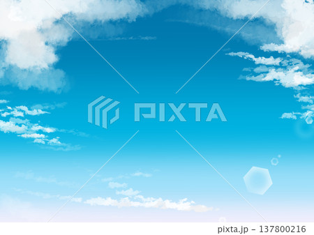 いろいろな時間帯の空 いろいろな時間帯の空 137800216
