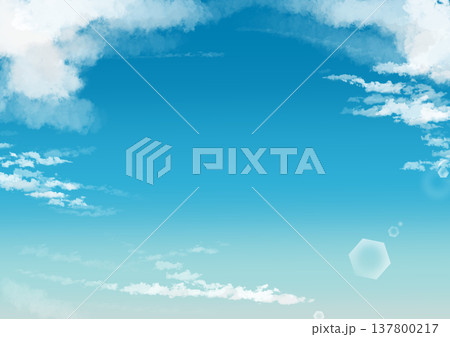 いろいろな時間帯の空 いろいろな時間帯の空 137800217