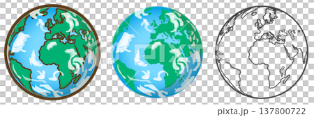 地球(歐洲、非洲、美洲、大西洋) 地球(歐洲、非洲、美洲、大西洋) 137800722