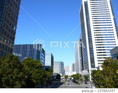 みなとみらいの都市風景 みなとみらいの都市風景 137802247