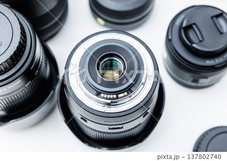 一眼レフカメラレンズのイメージ画像　撮影のイメージ画像 137802740