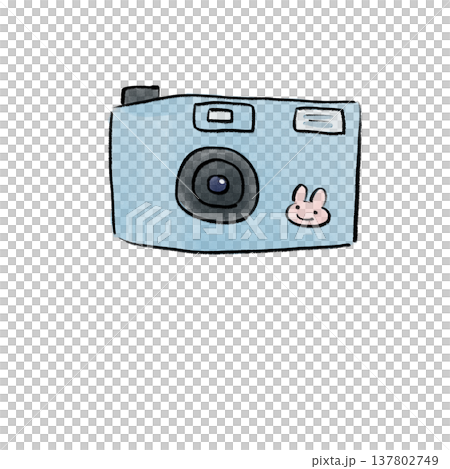 水色カメラ 水色カメラ 137802749