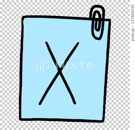 Hand writing capital X alphabet letter for a to z, font, typography, text, message, initials, card, sticker, tattoo, education book, name design, print, brooch, pin, patch, icon, kid drawing style 137809185