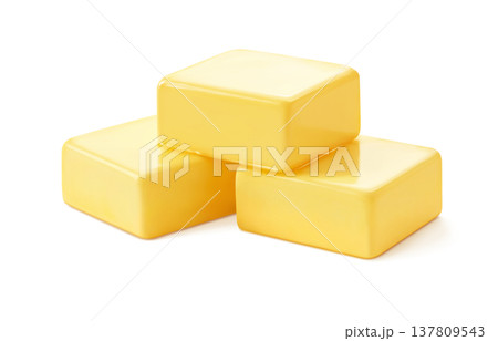 バターのイラスト リアル 137809543