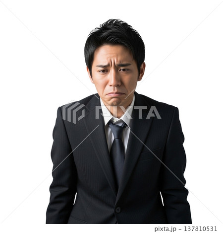 元気のないサラリーマン 元気のないサラリーマン 137810531