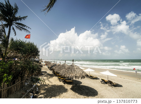 an bang beach view in Hoi An costline vietnam an bang beach view in Hoi An costline vietnam 137810773