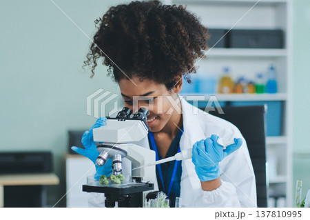 Chemical Laboratory of the Food supply . Food in laboratory, dna modify .GMO Genetically modified food in lab . Chemical Laboratory of the Food supply . Food in laboratory, dna modify .GMO Genetically modified food in lab . 137810995